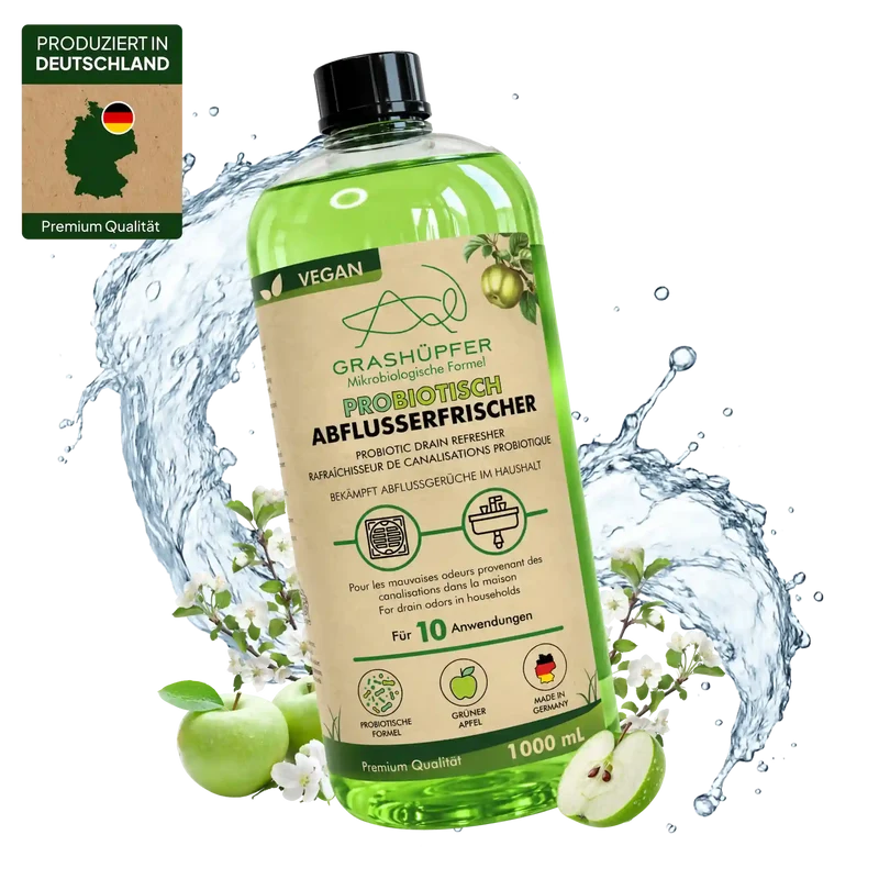 Probiotischer Öko-Abflusserfrischer - für Geruchsneutralisierung, 1L