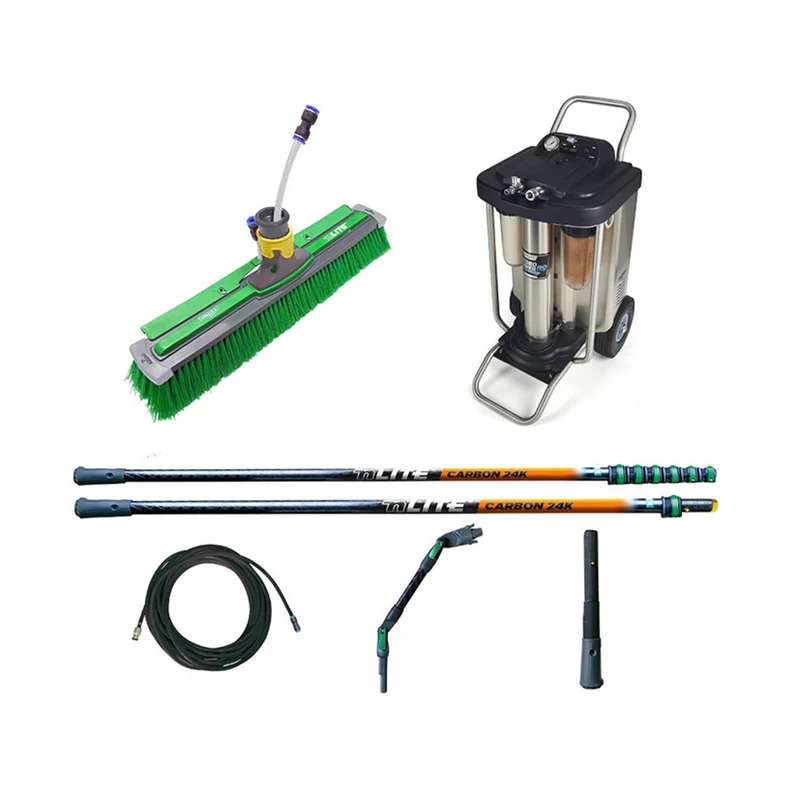 UNGER RO M HIGH RISE HiMod - Kit Completo Limpeza de Vidros e Fachadas com Água Desmineralizada