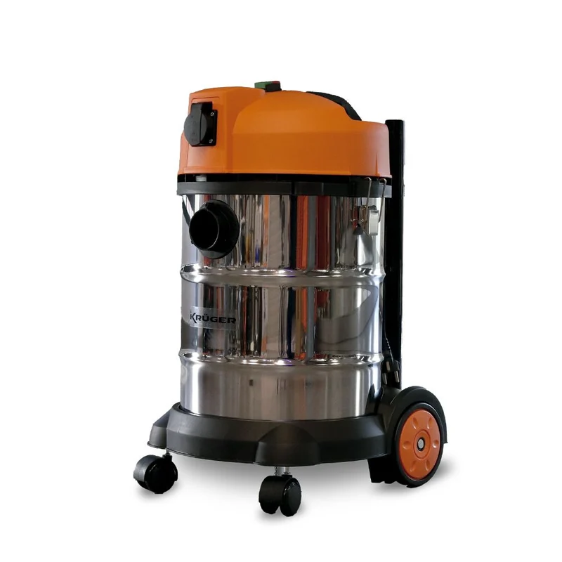 KRUGER KRA9530 Aspirador Pó-Água 230 V – 50/60 Hz – 1.400 W – 30 L Telecontrolo - Sopro