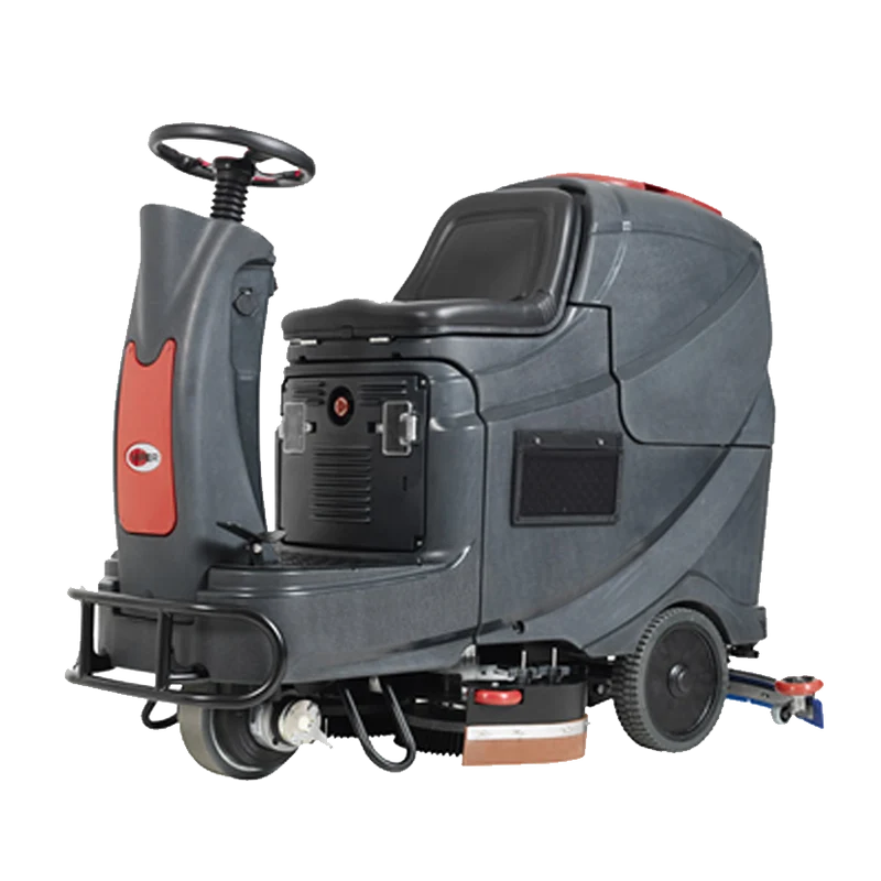 VIPER AS710R - Lavadora de condutor sentado com 71cm, 120 litros EP/ES, com baterias 4x6 volts 198Ah AGM sem manutenção, autonomia 4 horas, carregador interno, escovas, prato suporte e para-choques dianteiro. Luz estroboscópica opcional