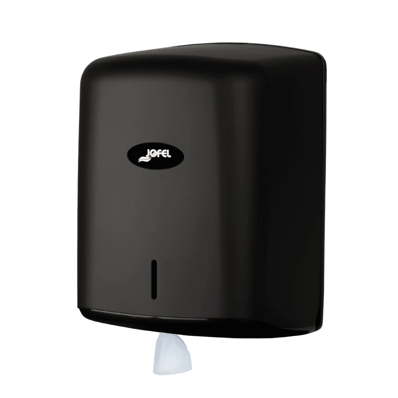 JOFEL DISPENSADOR DE TOALHAS CENTREFEED VALOR PRETO MATE ABS