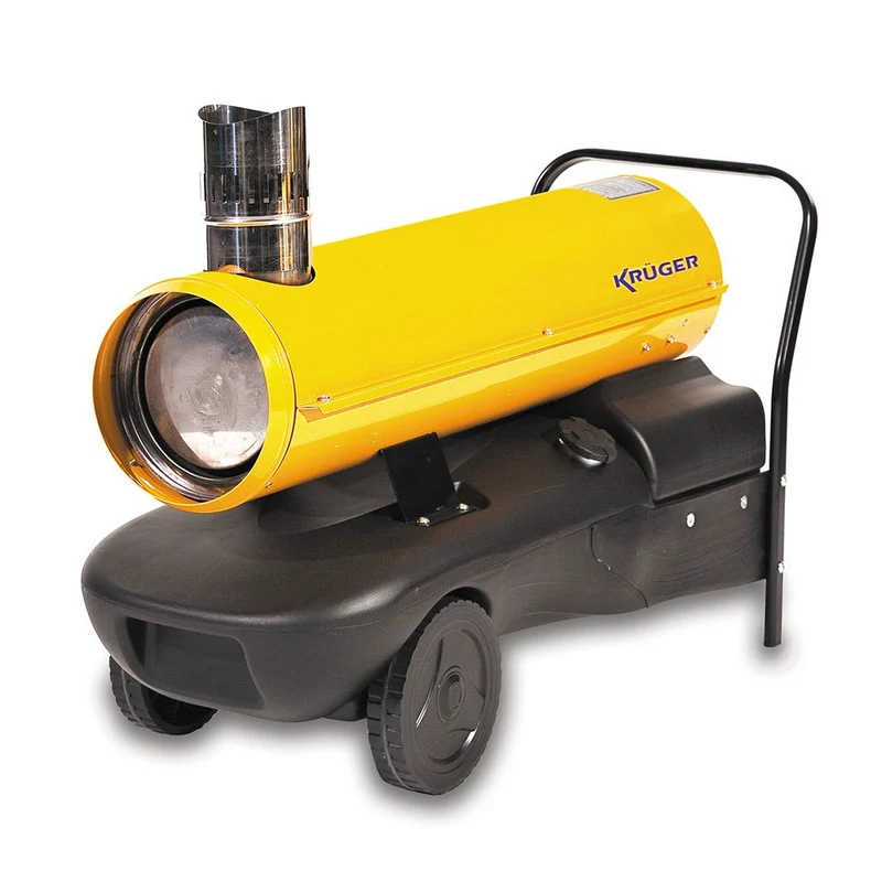 KRUGER Aquecedor a Gasóleo Combustão Indireta com Chaminé LOKI - 230 V 105 L 73.119 kcal/h