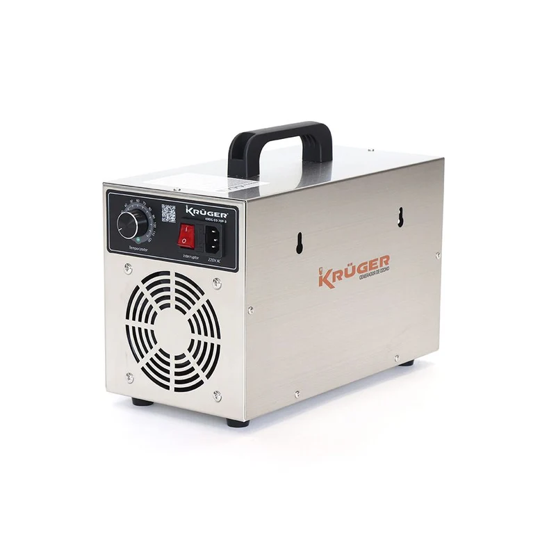 KRUGER Gerador de Ozono 220V – 70W – 3 g.h (com Temporizador)
