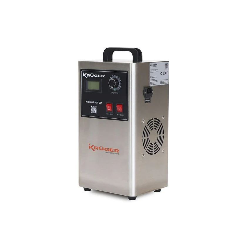 KRUGER Gerador de Ozono 220V – 90W – 5 g.h (com Ozonização de Água)