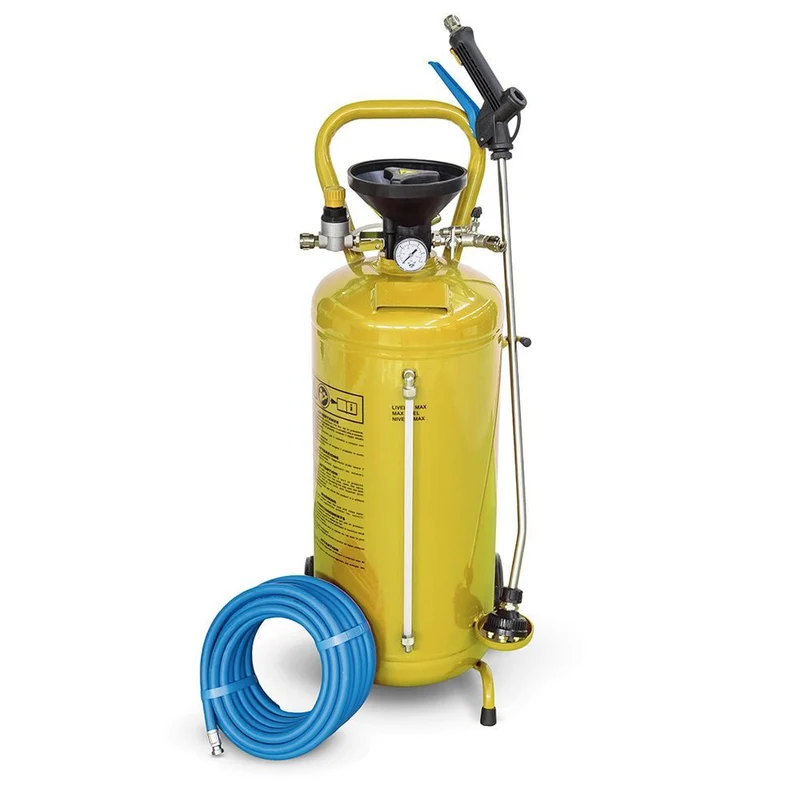 KRUGER Espumógeno Galvanizados Nebulizador Espuma Produtos Químicos – Requerem Ligação Ar Comprimido24 L e 50 L
