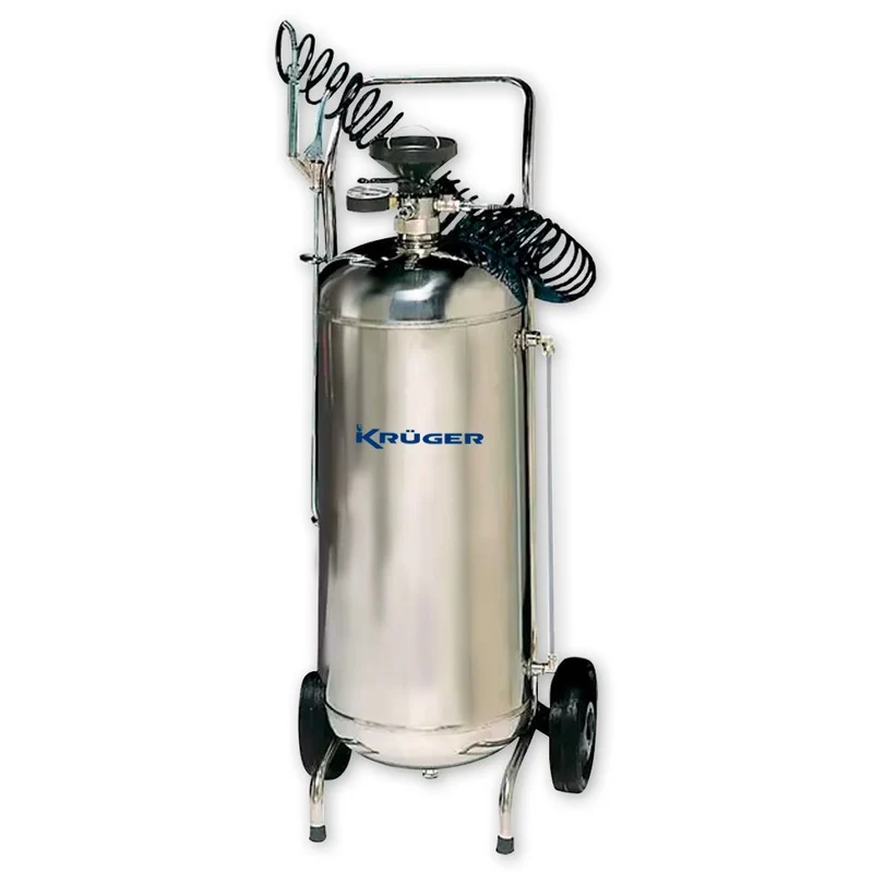 KRUGER Nebulizador 24 L e 50 L Produtos Químicos Inoxidável – Requerem Ligação Ar Comprimido
