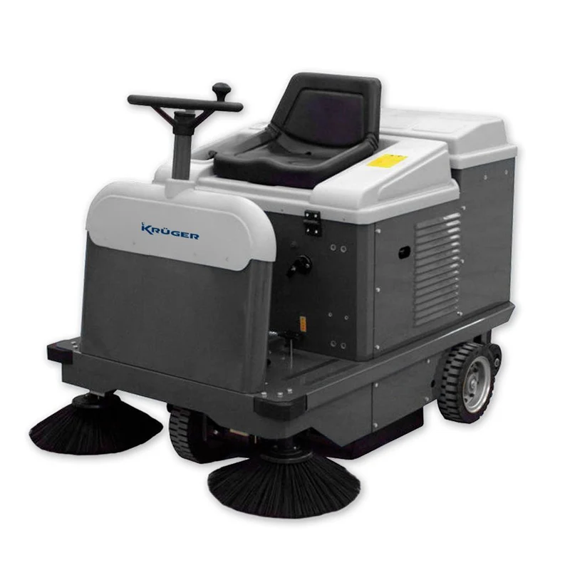 KRUGER Varredora condutor sentado 62 L – Gasolina Honda 5,5 hp Bateria 24 V