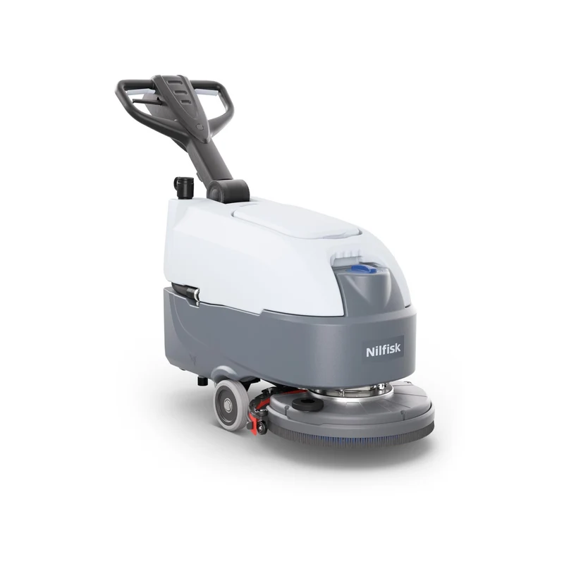 NILFISK SC370 Inclui carregador interno, 2 baterias Fullriver 12V-70Ah AGM C5, escova – Auto Lavadora de Condutor Apeado