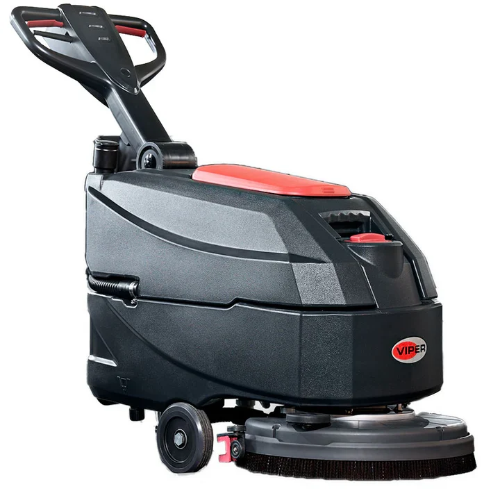 VIPER AS4325C – Auto Lavadora condutor apeado Elétrica 220V com cabo de 10 metros, inclui saia, escova e prato suporte.