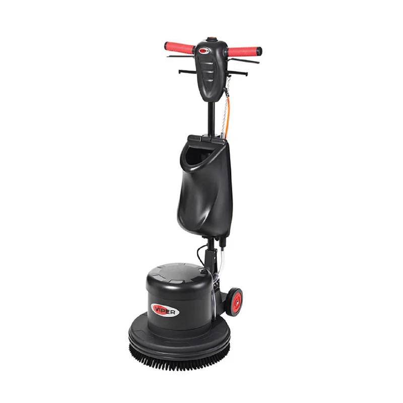 VIPER LS 160 HD - Lavadora Rotativa baixa velocidade diâmetro 43 cm monódico (transmissão por engranagem tri- planetario) com prato suporte, escova de lavagem standard, depósito e cabo de 10 metros