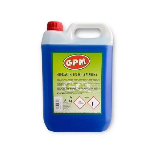 GPM FREGASUELOS AGUA MARINA – Detergente Desengordurante Perfumado