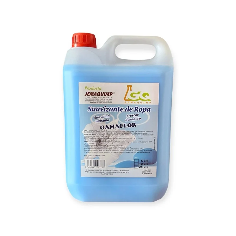 JEMAQUIMP Amaciador Roupa Gamaflor – Suavidade e Perfume Duradouro