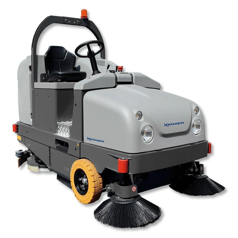 KRUGER Varredora e Auto Lavadora Combinada varre e lava – Condutor sentado 210-220 L