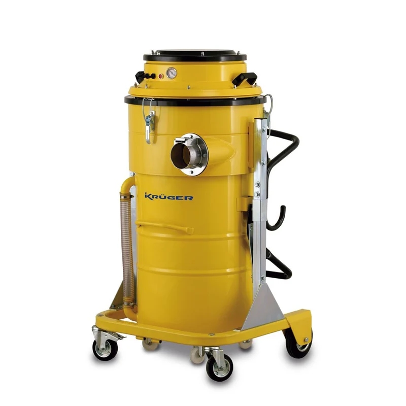 KRUGER KRAI450OIL Aspirador de OIL Óleo Industrial 230 V – 3.450 W - 3 Motores – 100-40 L ACEITES