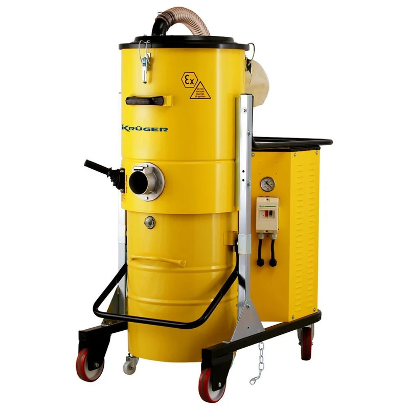 KRUGER KRAI400ATEX Aspirador Industrial ATEX 400 V – 4.000 W – 100 L Z22