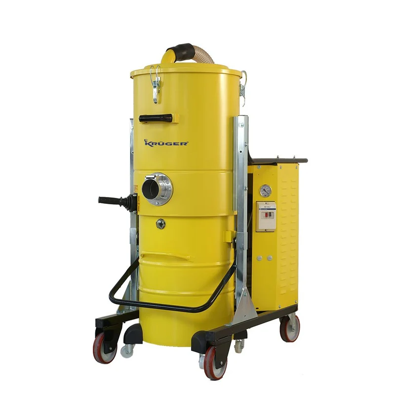 KRUGER KRAI50 Aspirador Industrial 400 V – 4.000 W – 100 L