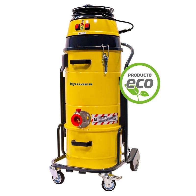 KRUGER KRAI202A Aspirador Industrial 2 motores 230 V – 2.300 W – 20 L