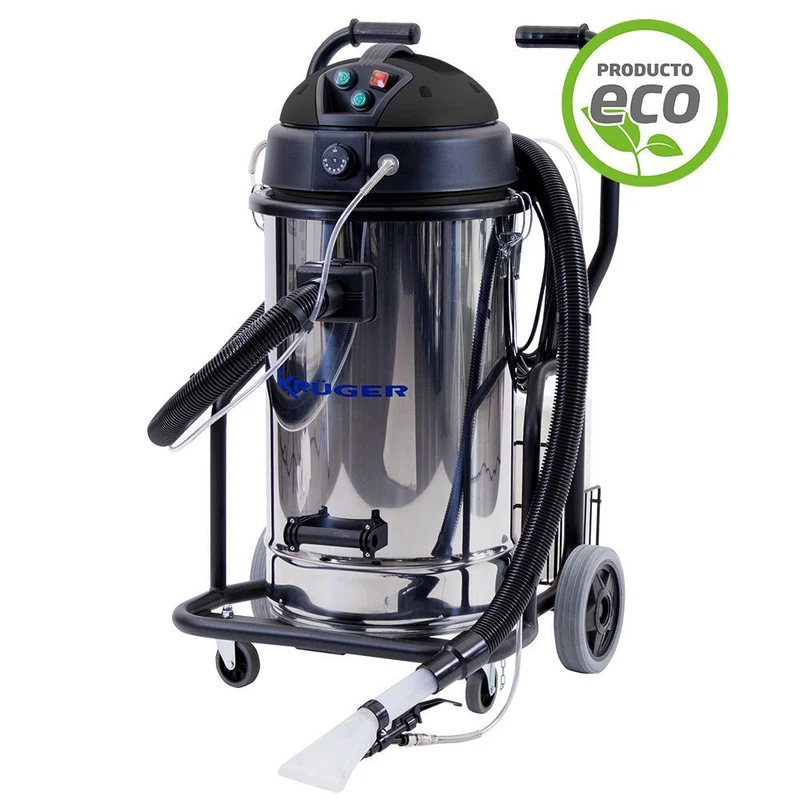 KRUGER KRA70LTHW Aspirador Injeção extração Limpeza de Estofos Alcatifas Sofás 230 V – 2.800 W (+900 W) – 70-20 L – 0,8 L- min