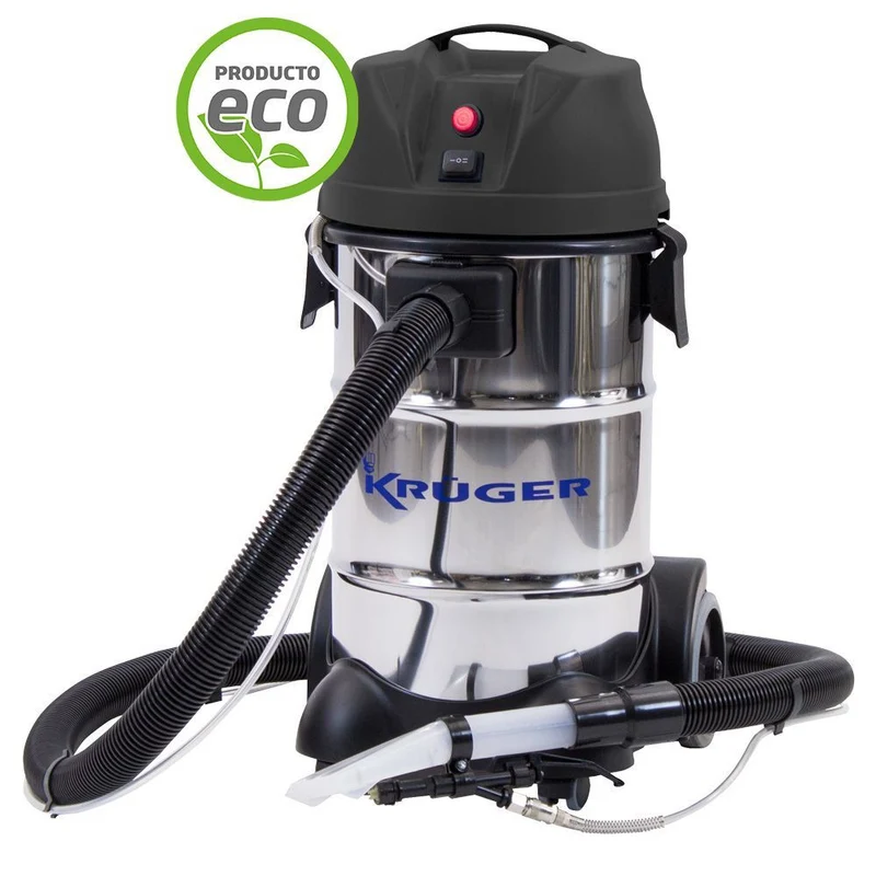 KRUGER KRA30LT Aspirador Injeção extração Limpa Estofos Alcatifas SOFÁS 230 V – 1.400 W – 34-5 L – 0,8 L-min