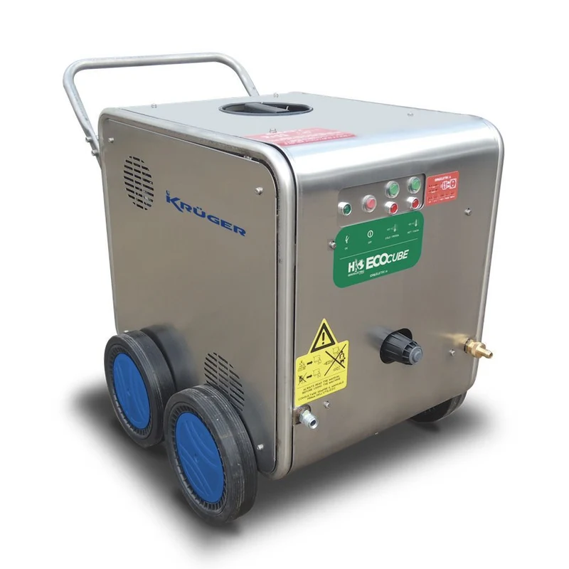 KRUGER KHE1510C Lavadora de Alta Pressão hidrolavadora de Água Quente Elétrica – 150 bar 600 Lh 400V 23 kW 70ºC