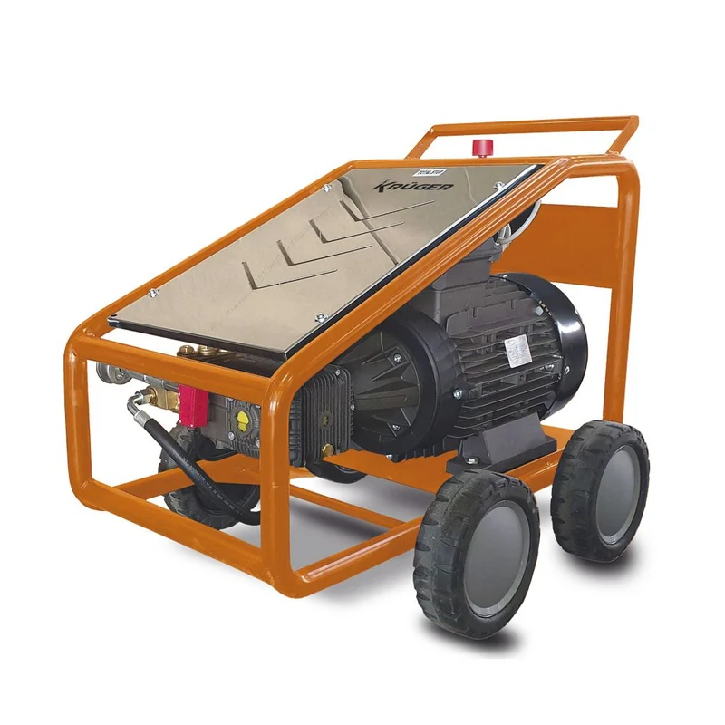 KRUGER KHAL5021F Lavadora de Alta Pressão hidrolavadora de Água Fria 500 bar 1.260 Lh 18,6 kW