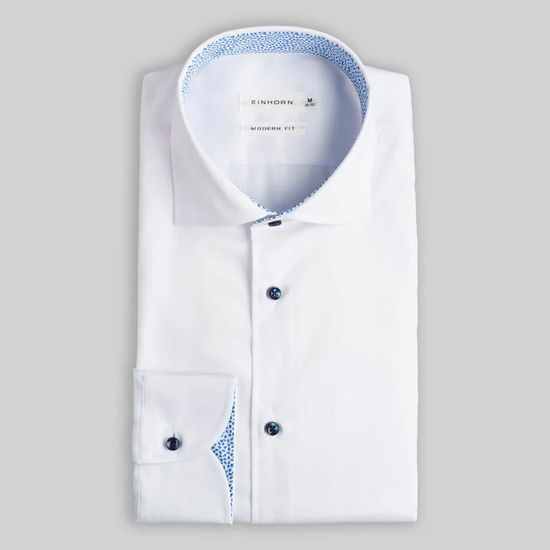 Hemd Modern Fit Weiss