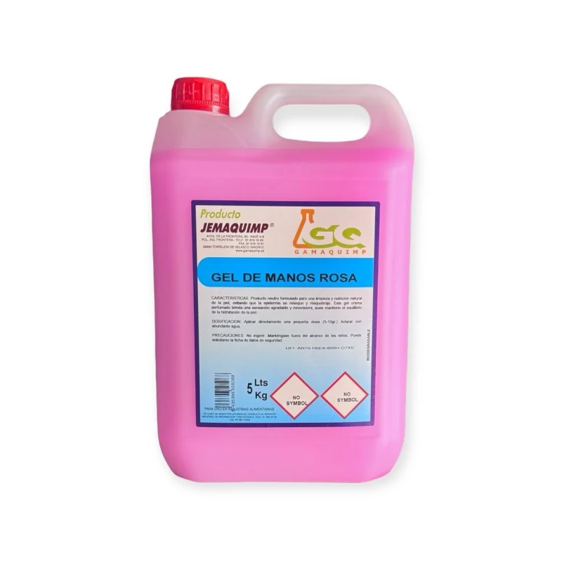 JEMAQUIMP Gel para Mãos Rosa – Suavidade e Perfume Delicado