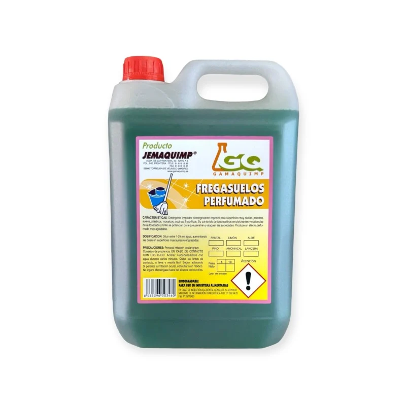 JEMAQUIMP LIMÓN – Detergente Perfumado para Pisos com Aroma de Limão