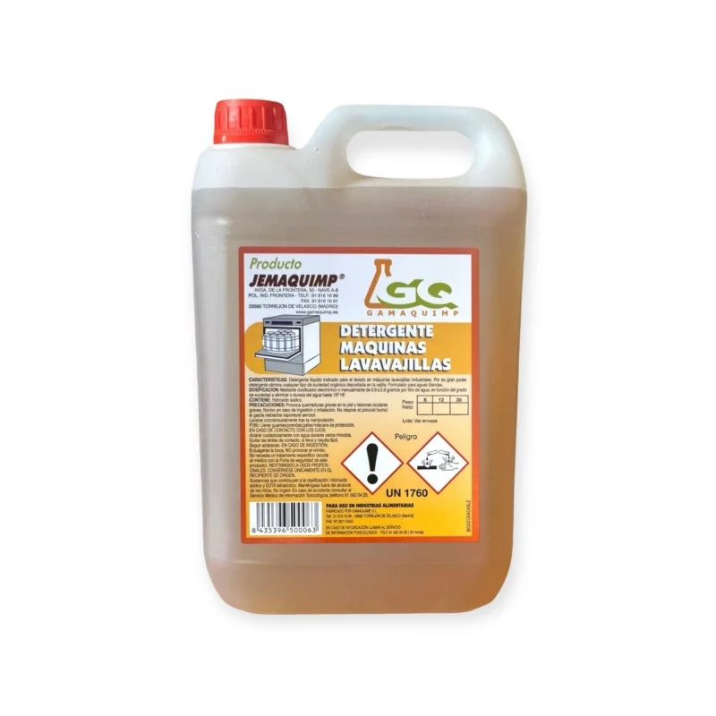 Gamaquimp Detergente Máquinas Lava-Louças B – Águas Macias (até 20º HF)