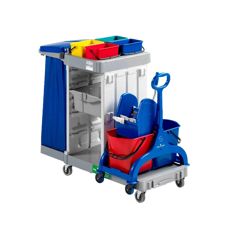 FILMOP Carro Multiusos ALPHA 5110 com Porta-Sacos Dobrável e Carro Fred Removível