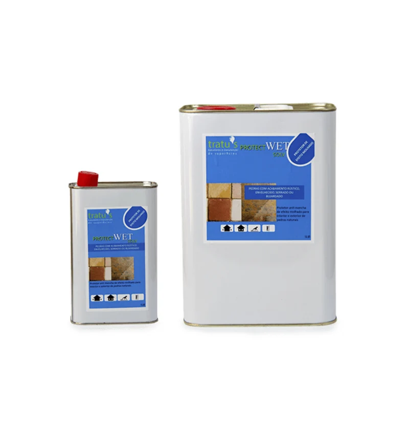TRATU'S PROTECTWET SOLV - Protetor Anti Manchas de Efeito Húmido para Interior e Exterior de Pedras Naturais