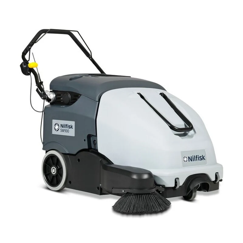 NILFISK SWEEPER SW900 84B – Varredora Manual a Bateria Gasolina
