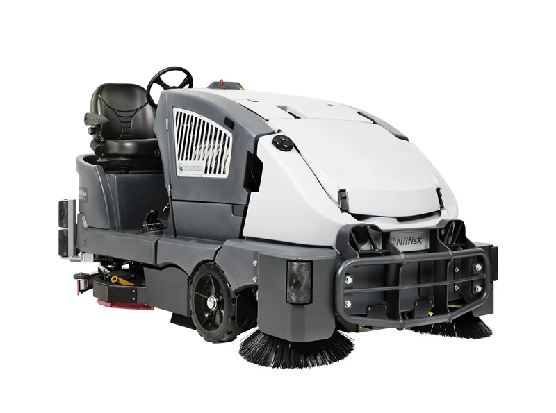 NILFISK CS7010 Híbrida GPL e Diesel – Auto Lavadora - Varredora Híbrida de Condutor Sentado