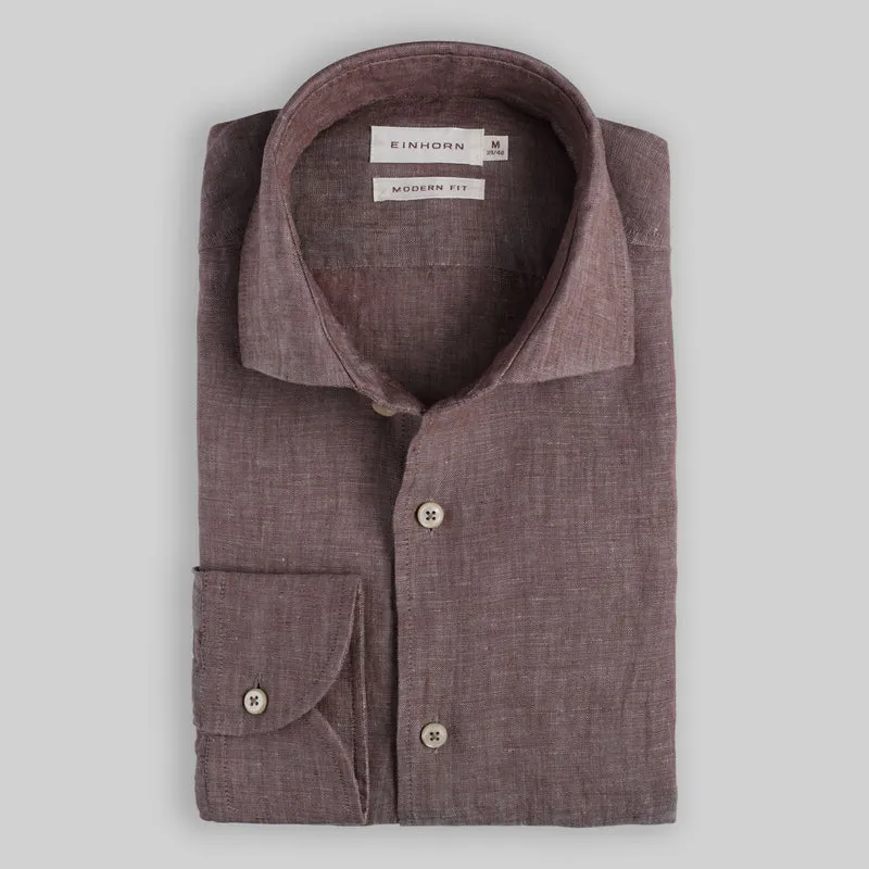 Modern Fit Leinenhemd