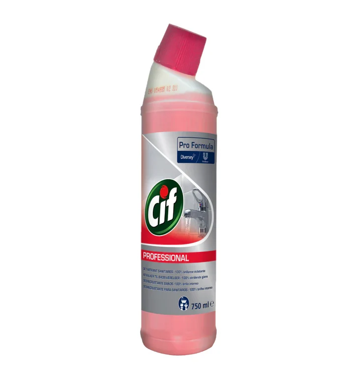 CIF PF Desincrustante 750ml – Remoção Eficaz de Calcário em Casas de Banho