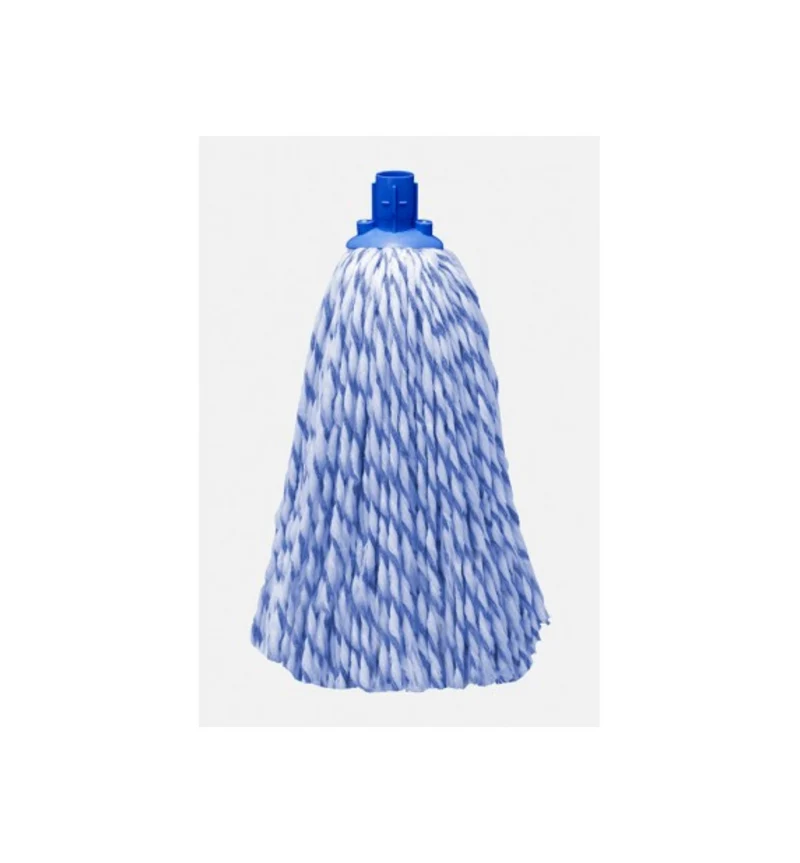 VILEDA SuperMop MicroCott – Esfregona em Algodão e Microfibra para Máxima Absorção