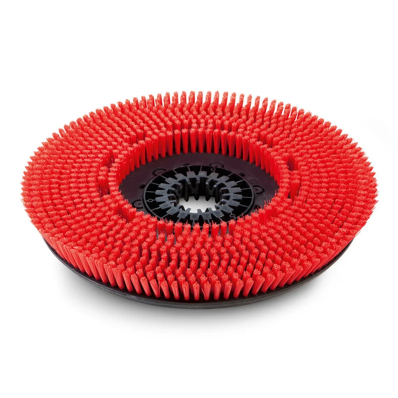 Scheibenbürste, mittel, rot, 450 mm