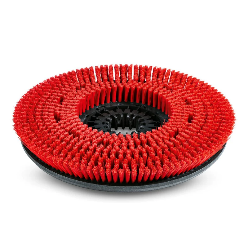 Scheibenbürste, mittel, rot, 385 mm