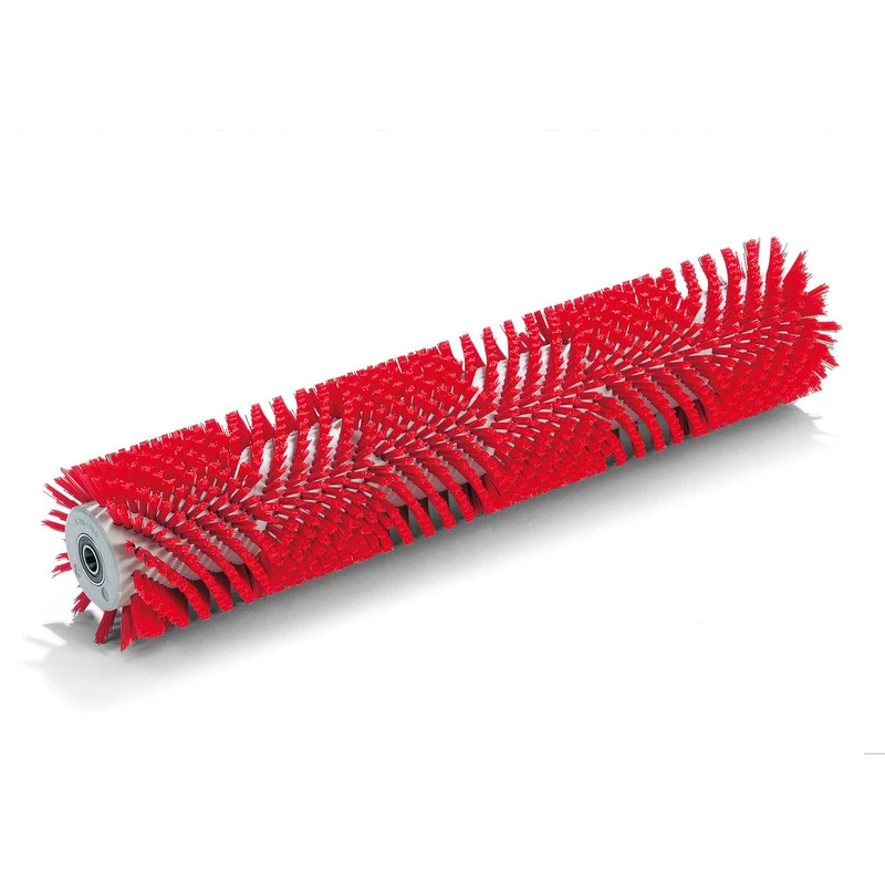 Walzenbürste, mittel, rot, 532 mm