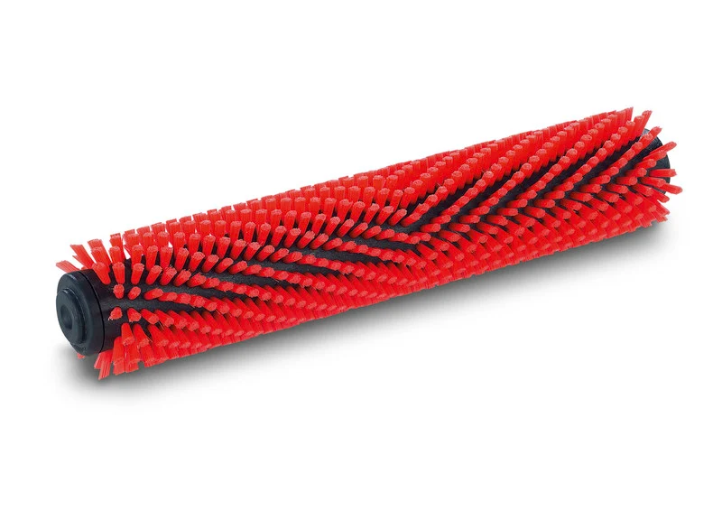 Walzenbürste, mittel, rot, 300 mm