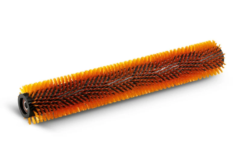 Walzenbürste, hoch-tief, orange, 638 mm