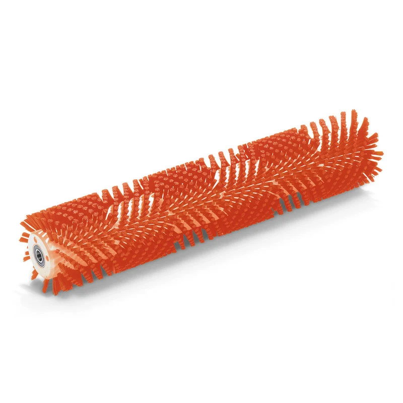 Walzenbürste, hoch-tief, orange, 530 mm