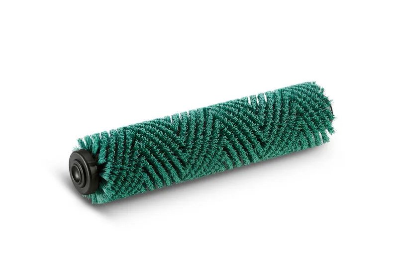 Walzenbürste, hart, grün, 450 mm
