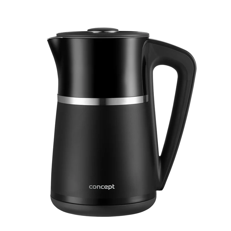 1.7L Concept doppelwandiger elektrischer Wasserkocher mit Temperaturkontrolle RK3100