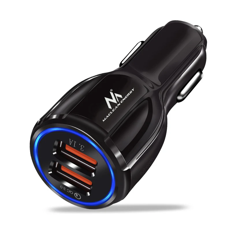 Maclean MCE478 für 12-24V Zigarettenanzünder mit Quick Charge 3.0
