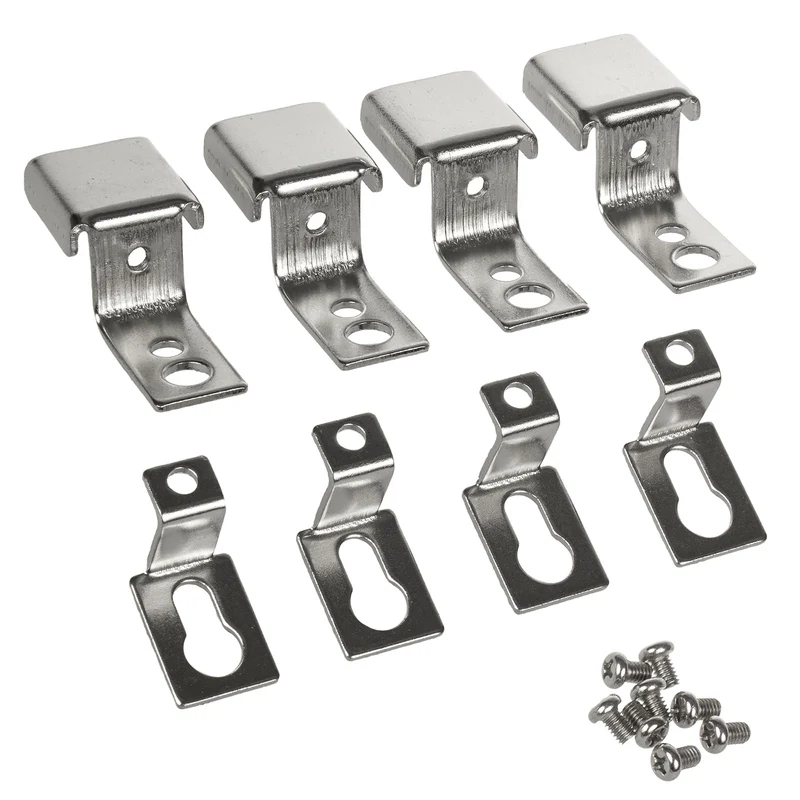 Z-Klammern Montageset für LED Panel Montageset Deckenmontage Einbaukit Befestigungsmaterial