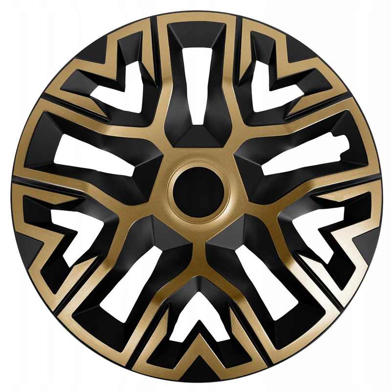Universal-Radkappen 15'' NRM The Best, zweifarbig (gold-schwarz), 4 Stück