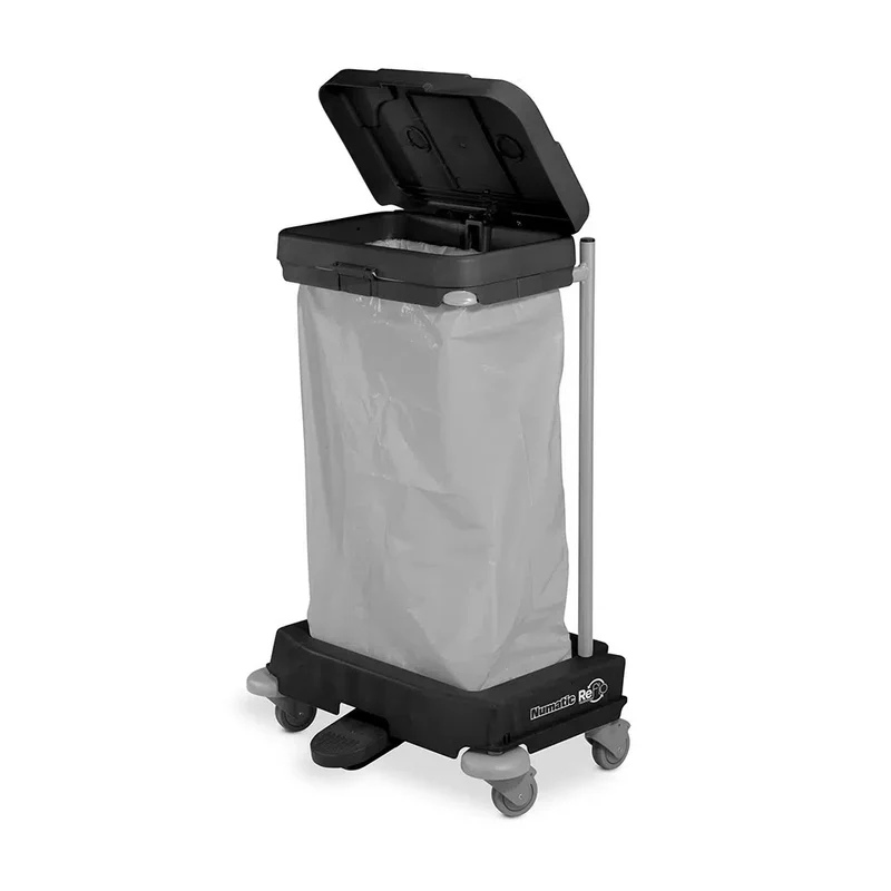 NUMATIC Xtra-SAX120PR – Unidade de Eliminação de Resíduos com Tampa Única de 120L e Estrutura Resistente em Plástico Reciclado