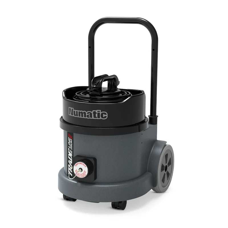 NUMATIC TEL390S – Aspirador Profissional TradeLine com Cabeçote Motorizado e Filtragem HEPA H13 para Trabalho Pesado