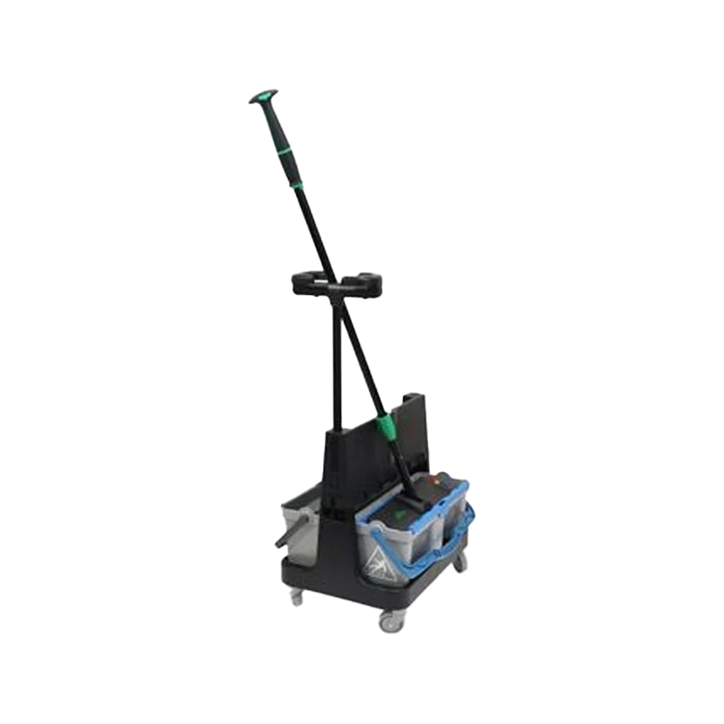 UNGER Kit de Balde Duplo OmniClean para limpeza húmida e molhada
